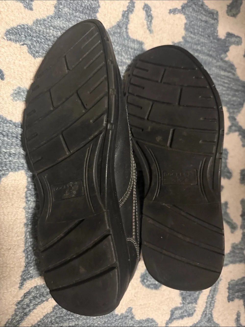 Dockers Men’s Black Slip-On Dockers leather Shoes
